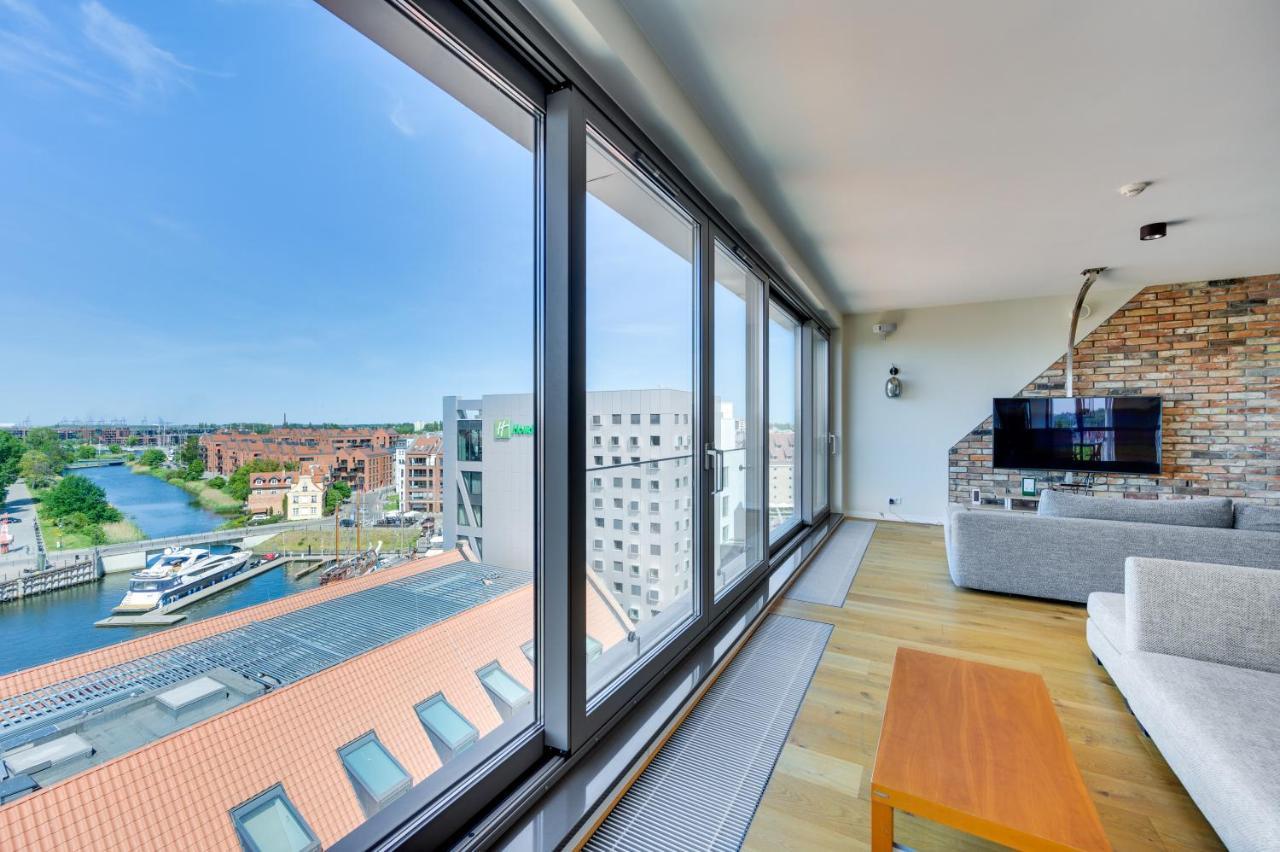 Penthouse Comfort Apartments Granaria กดัญสก์ ภายนอก รูปภาพ