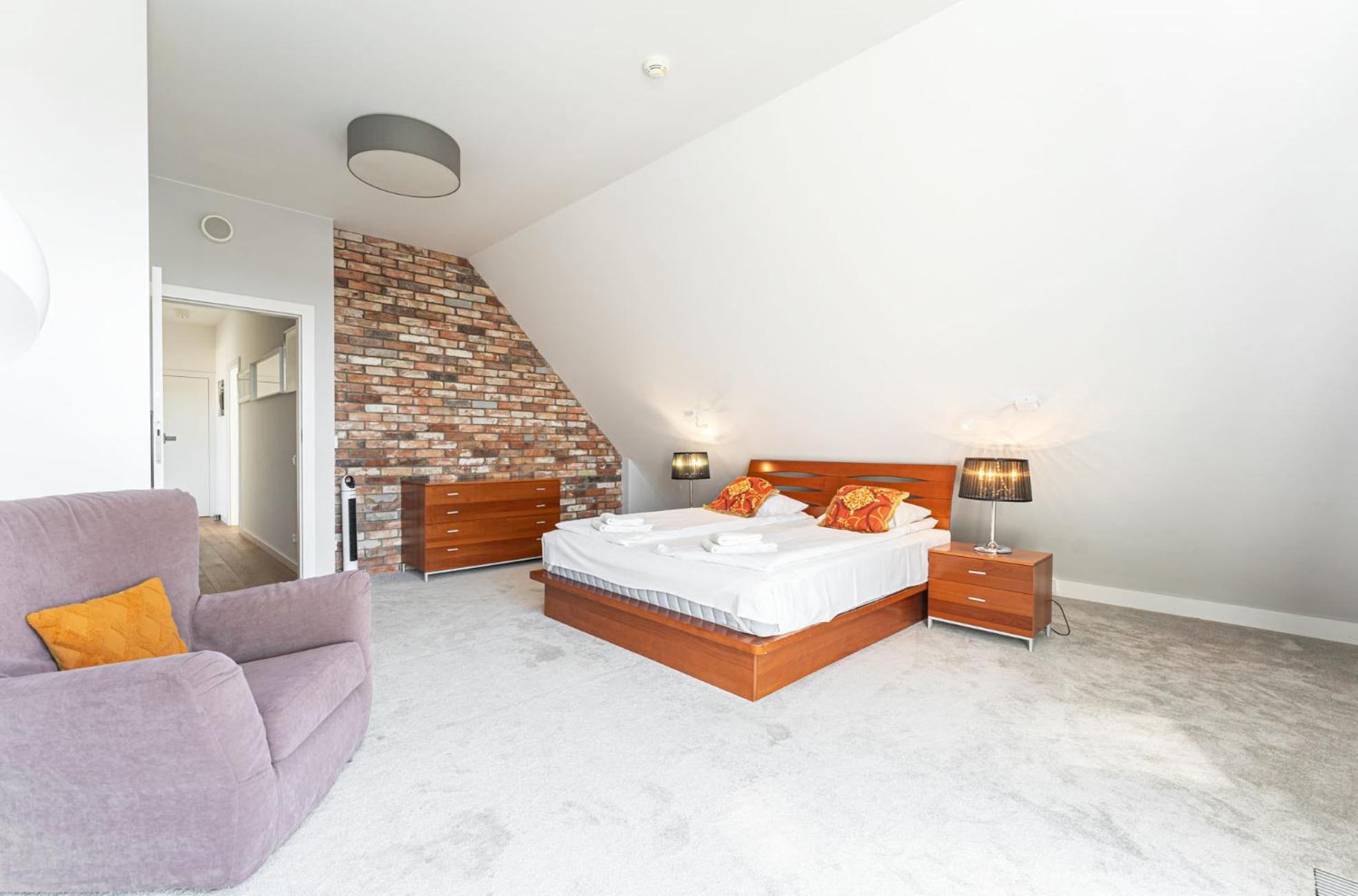 Penthouse Comfort Apartments Granaria กดัญสก์ ภายนอก รูปภาพ