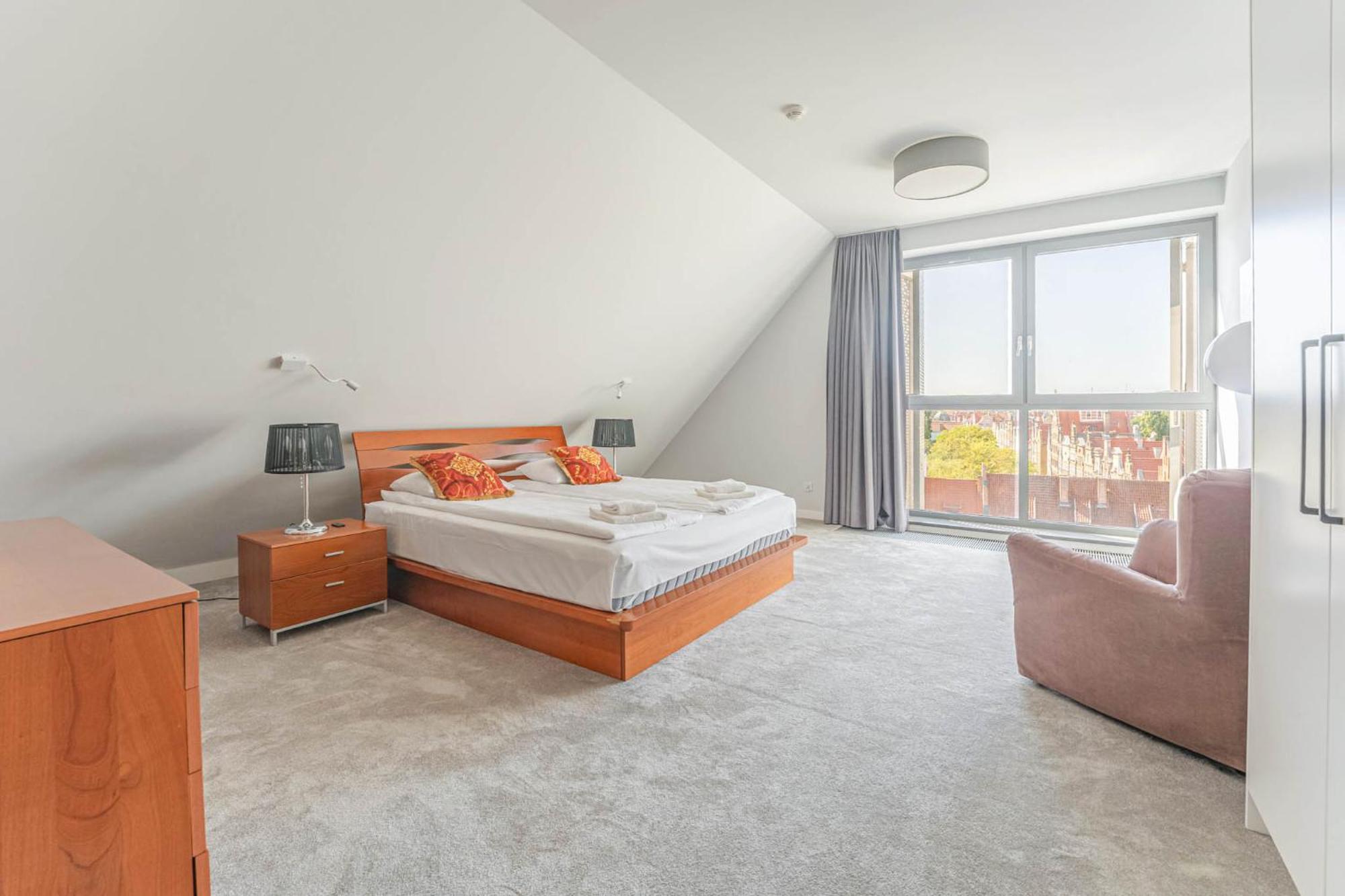 Penthouse Comfort Apartments Granaria กดัญสก์ ภายนอก รูปภาพ