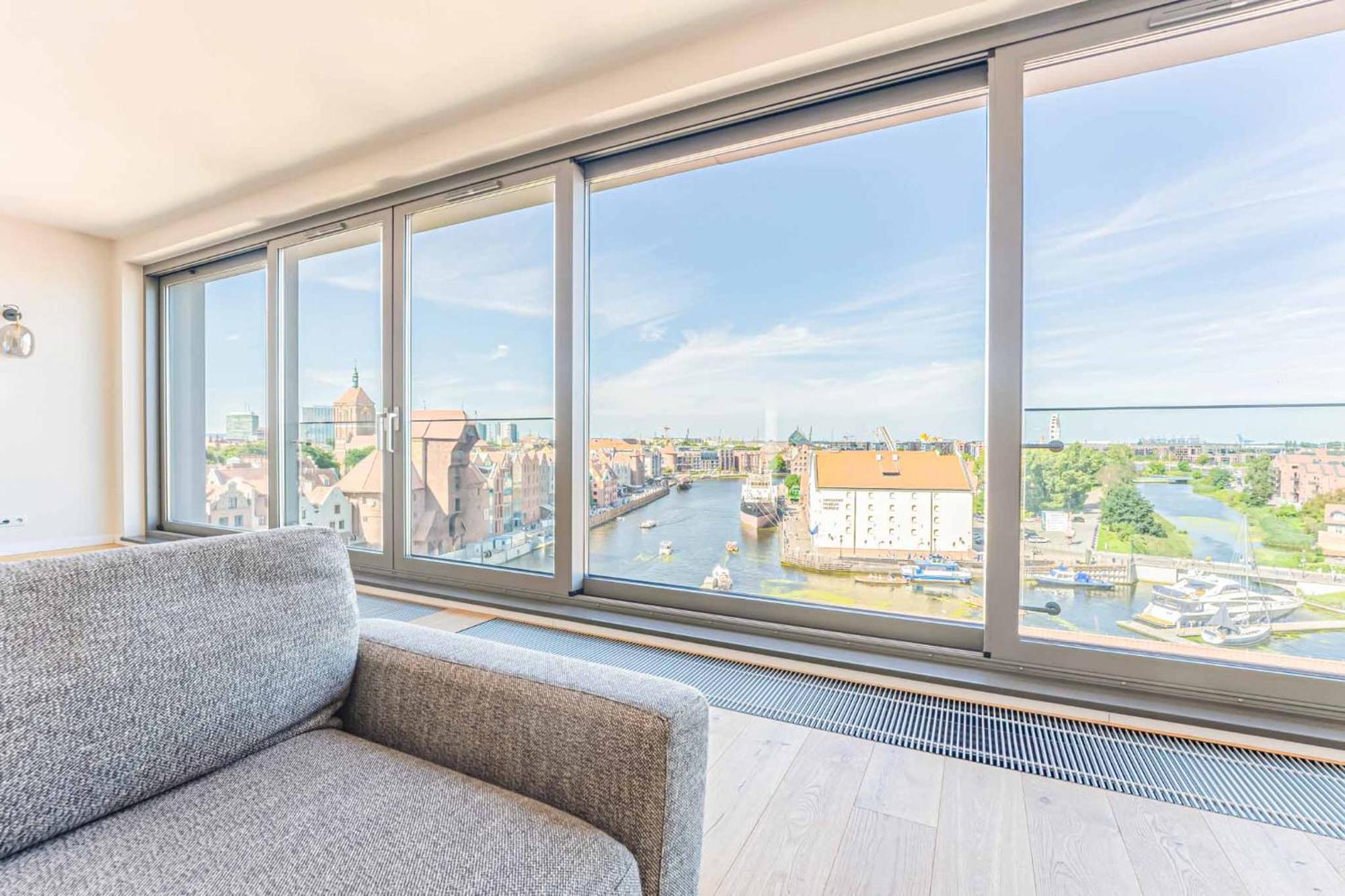 Penthouse Comfort Apartments Granaria กดัญสก์ ภายนอก รูปภาพ